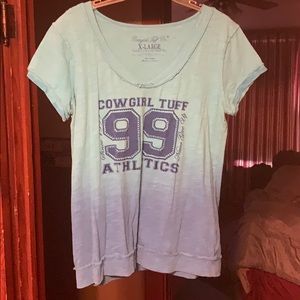 Xl cowgirl tuff shirt